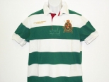 Ralph Lauren Mens Green and white polo